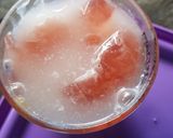 Foto langkah ke 2 dari resep Minuman Asam Manis Agar-Agar.