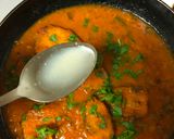 A picture of step 8 of Masor Tenga (Assamese Fish Delicacy).