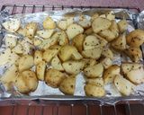烤焗角切薯的食譜步驟2照片