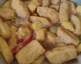 Foto langkah ke 5 dari resep Tumis Sawi Putih + Tahu.