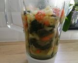 Une image de l'étape 4 de Soupe verte.