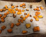 A picture of step 4 of Butternut, Bacon, Blue Cheese and Browned Butter Gnocchi.