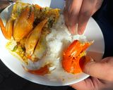 Foto langkah ke 6 dari resep Kepiting kare pedas.