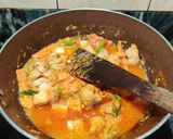 A picture of step 7 of Satvik mixed vegetable.