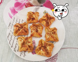 Foto del paso 5 de la receta: Cuadraditos de hojaldre rellenos de mermelada de higos