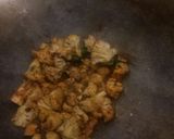 A picture of step 3 of Stir Fry Cauliflower.