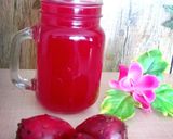 A picture of step 5 of Prickly pear fruit juice.