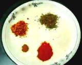 A picture of step 5 of Arvi leaf qofta.