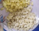 A picture of step 5 of Fruit dal dhokli.