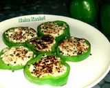 पनीर स्टफ्ड शिमला मिर्च(paneer stuffed shimla mirch recepie in hindi) रेसिपी चरण 4 फोटो