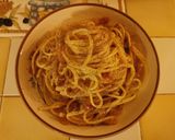 Une image de l'étape 7 de Pâtes à la Carbonara.