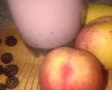 صورة لخطوة 1 من وصفة سموثي التوت والموز ونكتارين 🍹🍹