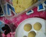 Foto langkah ke 2 dari resep Bola² kacang hijau isi coklat lumer.