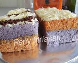 Foto langkah ke 9 dari resep Brownies kukus wortel ubi ungu.