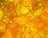 A picture of step 4 of Chicken vegetables pulao.