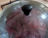 A picture of step 7 of Beetroot/chukander Halwa.