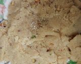 A picture of step 6 of Rava decicated coconut dry fruits  modak.