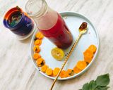A picture of step 5 of Immunity Booster Drink (Beetroot Amla Mint Garlic juice).