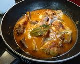 Foto del paso 6 de la receta Conejo en salsa con majada de hígado
