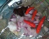 Foto langkah ke 2 dari resep Iwak Karing Telang Cacapan Asam.