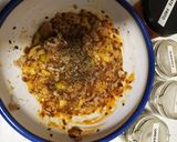 Foto del paso 4 de la receta Calabacines rellenos de atún en el microondas