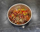 A picture of step 3 of Paan Gulkand Modak.