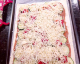 Foto del paso 8 de la receta: Hojaldre de calabacín y bacon, con un toque de albahaca