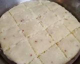 A picture of step 7 of Nariyal mithai.