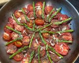 A picture of step 2 of Oven Roasted Vine Tomatoes - Show stopping Veg :).