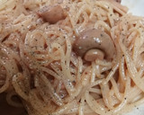 A picture of step 6 of Spaghetti with mushroom#themechallenge.