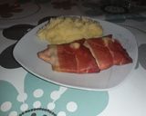Natúr csirkemell sajttal és sonkával recept fázis 2 fotója