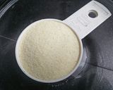 A picture of step 1 of Raj Kachori.