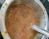 A picture of step 4 of Masoor dal.