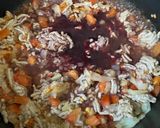 A picture of step 2 of Spaghetti Bolognese 🍝.