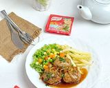 Foto langkah ke 5 dari resep 611. Steak Daging Giling.