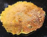 A picture of step 4 of Soya Besan Mix Vegetable Chilla.