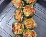 Foto del paso 3 de la receta: Zapallito relleno acompañado de un timbal de arroz