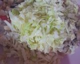 A picture of step 2 of Russian salad.