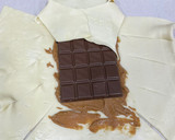 Foto del paso 4 de la receta: Napolitana de Reese (chocolate y crema de cacahuete)