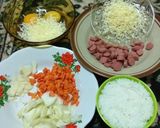 Foto langkah ke 2 dari resep 10#- omelet nasi keju #seninsemangat.