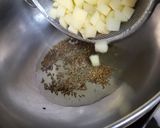 A picture of step 4 of Sabudana Khichdi.