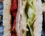 A picture of step 5 of Chicken Salami Sandwich.