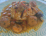 Foto del paso 12 de la receta: Albóndigas de mero y gambas