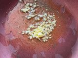 Arroz con trigo y vegetales