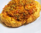 A picture of step 11 of Chilli Tango Meat Focaccia (Yeast-free).