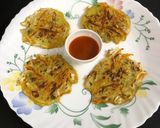 A picture of step 5 of Potato Cabbage Pancakes.