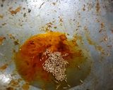 A picture of step 2 of Sprouts Dal.