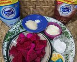 Foto langkah ke 1 dari resep Ice Cream Magenta🍦.