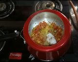 A picture of step 5 of Healthy Dalia khichdi.