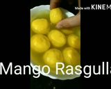 मैंगो छैना रसगुल्ला (Mango chena rasgulla recipe in hindi) रेसिपी चरण 15 फोटो